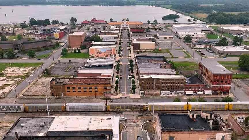 Pine Bluff, Arkansas location