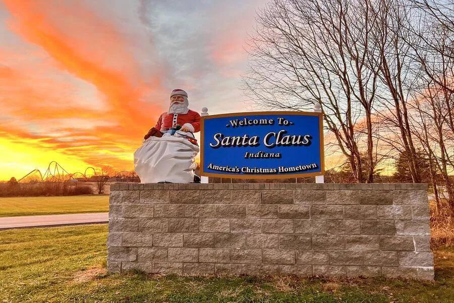 Santa Claus, Indiana location