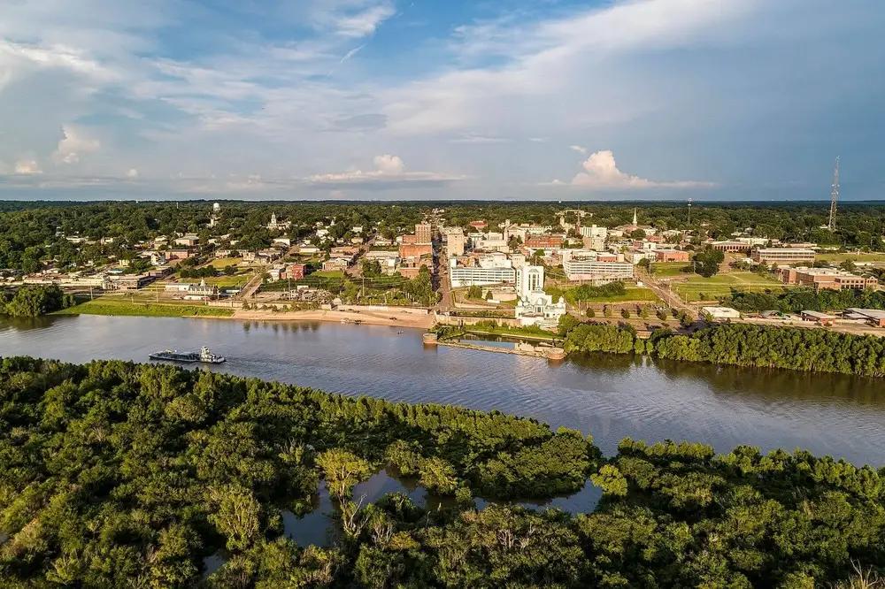 Vicksburg, Mississippi location