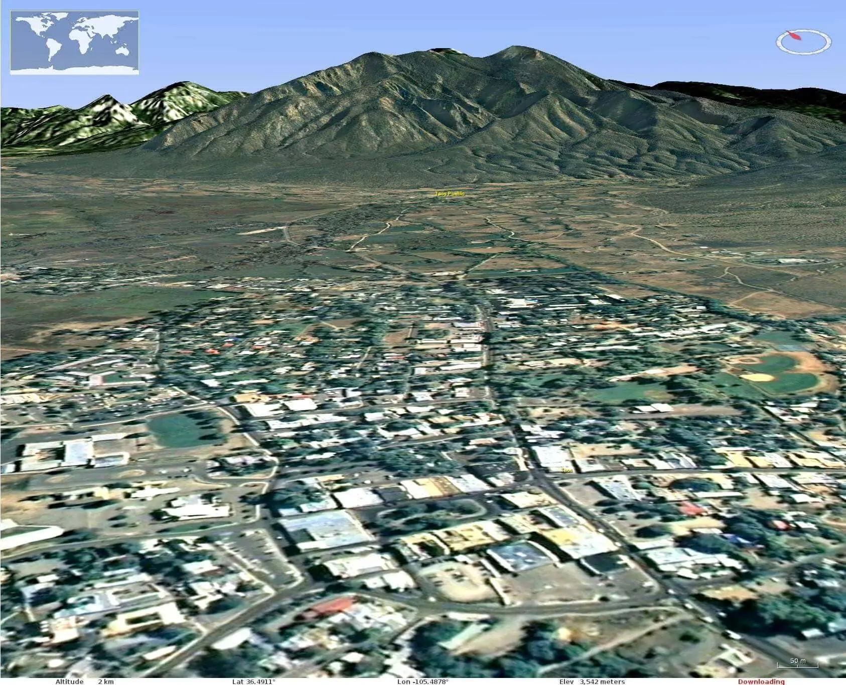Taos, New Mexico location