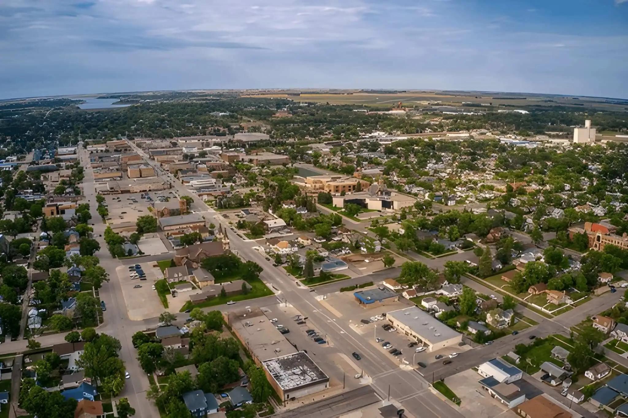Jamestown, North Dakota location