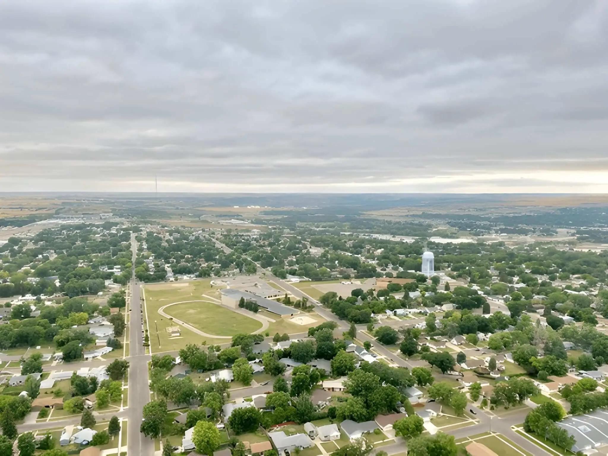 Minot, North Dakota location