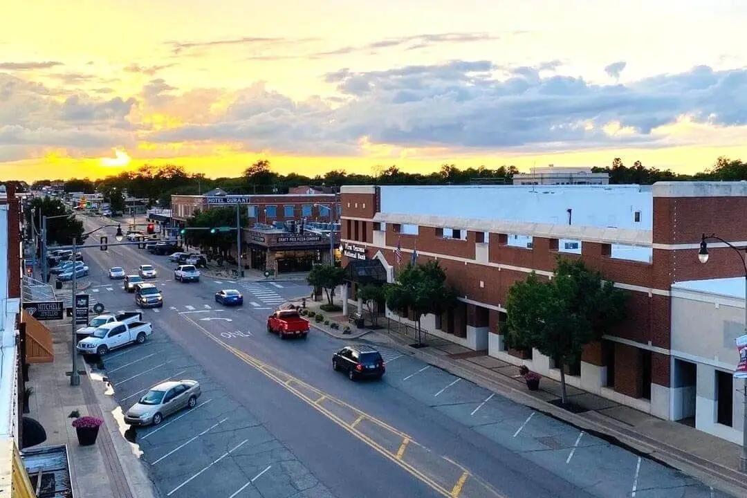 Durant, Oklahoma location