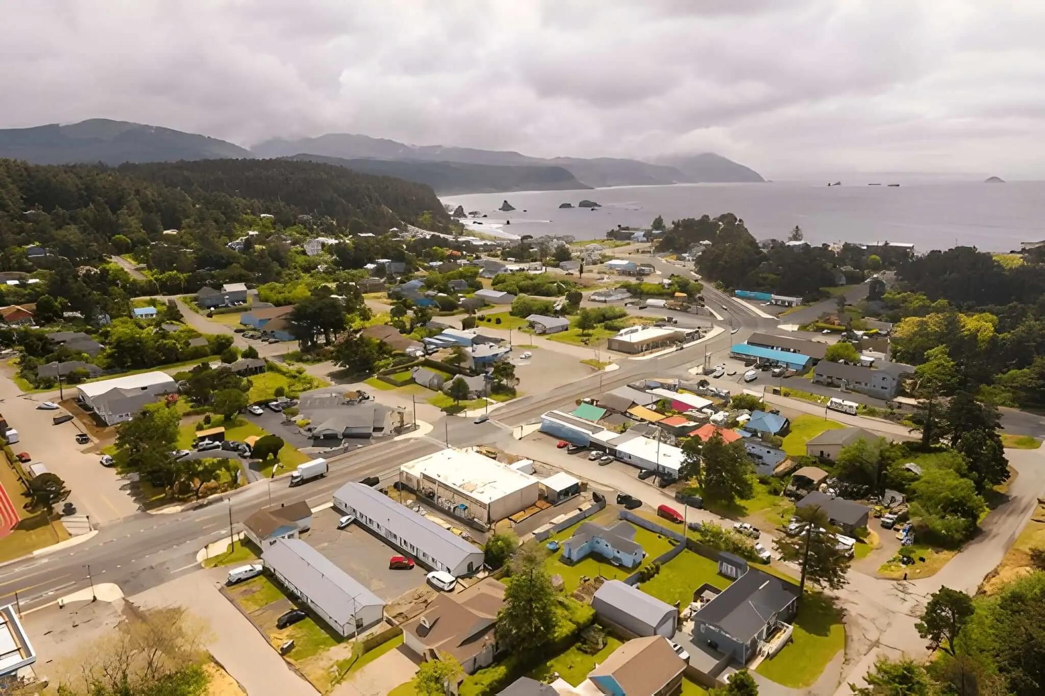 Port Orford, Oregon location