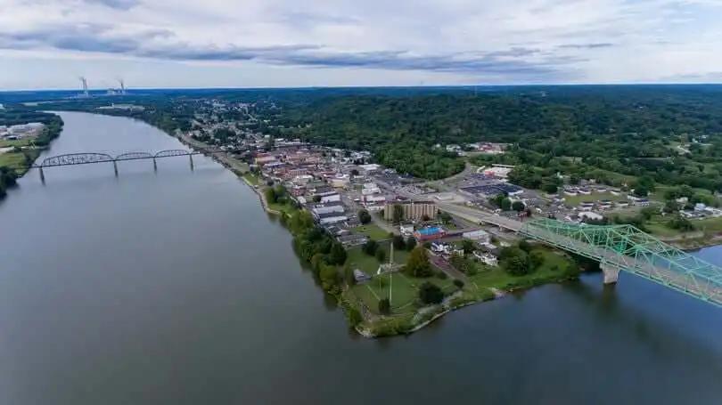 Point Pleasant, West Virginia location