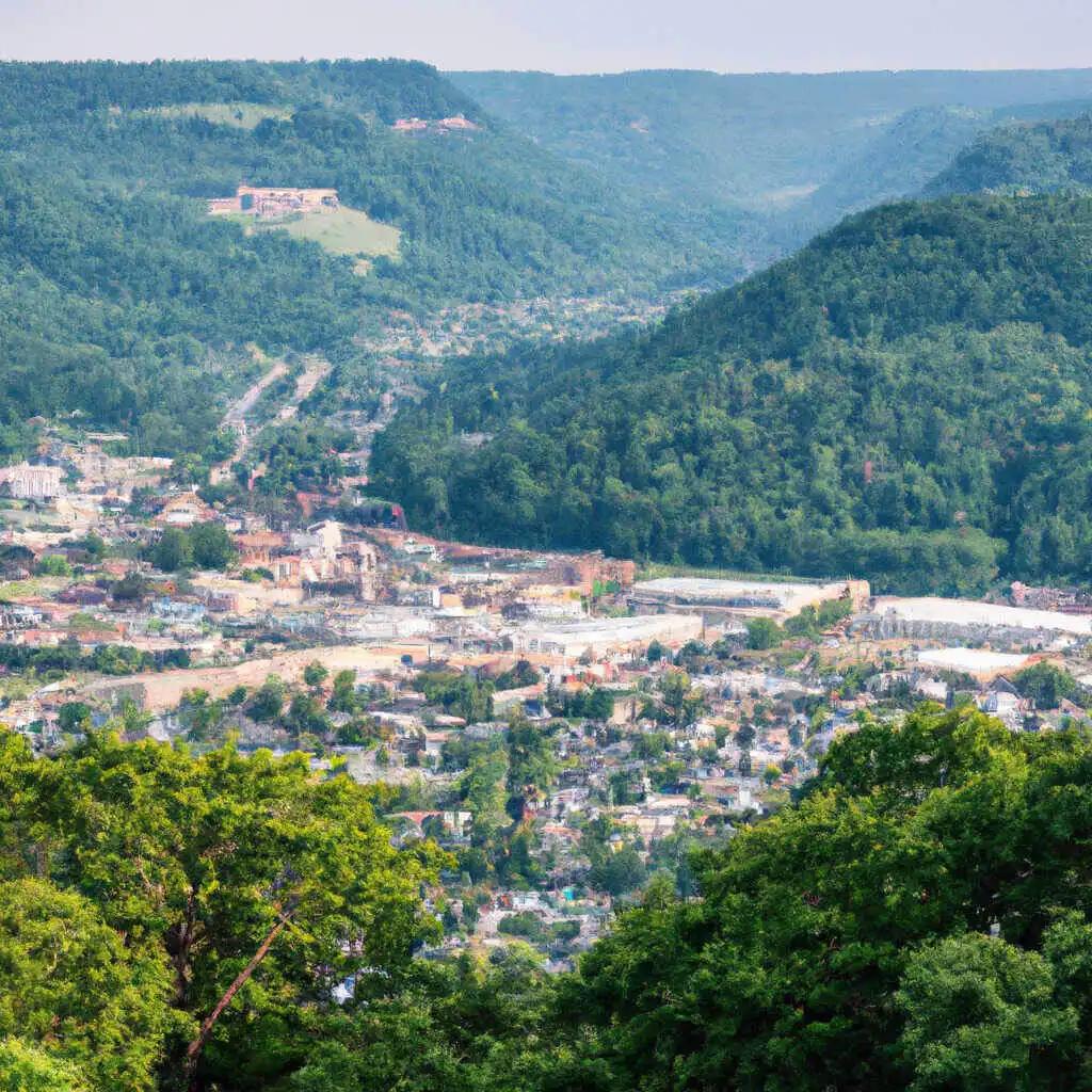 Weston, West Virginia location