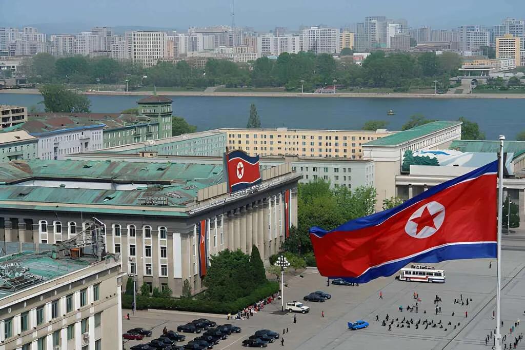 North Korea location