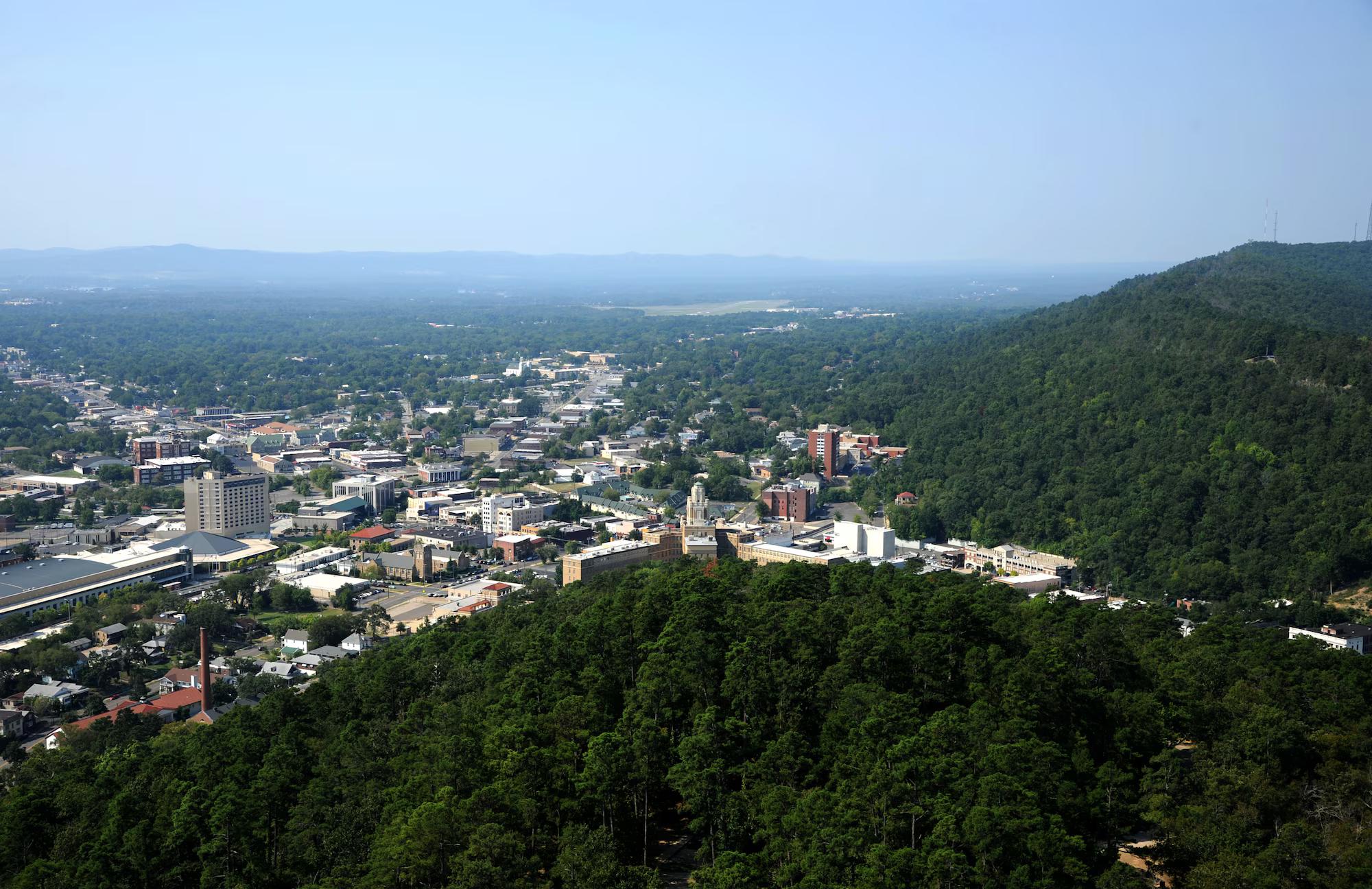 Hot Springs, Arkansas location