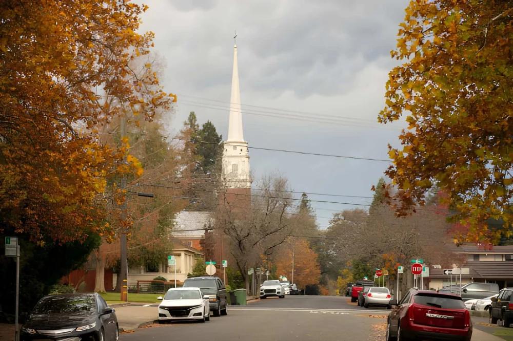 Ukiah, California location