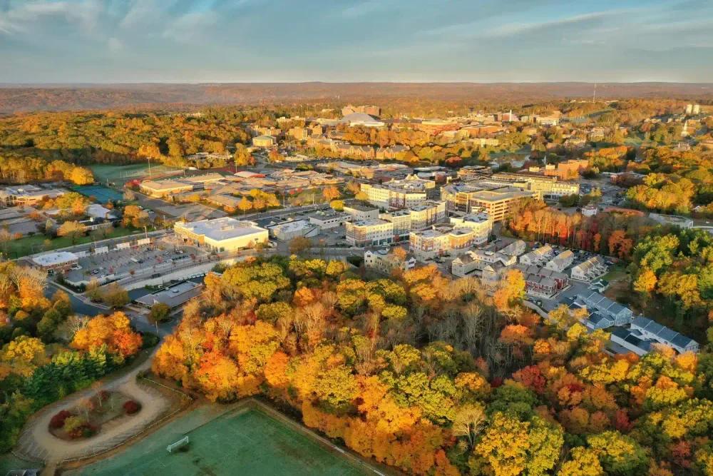 Mansfield, Connecticut location