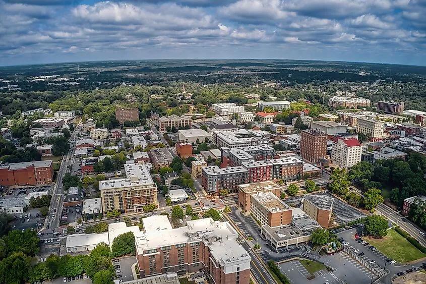 Athens, Georgia location