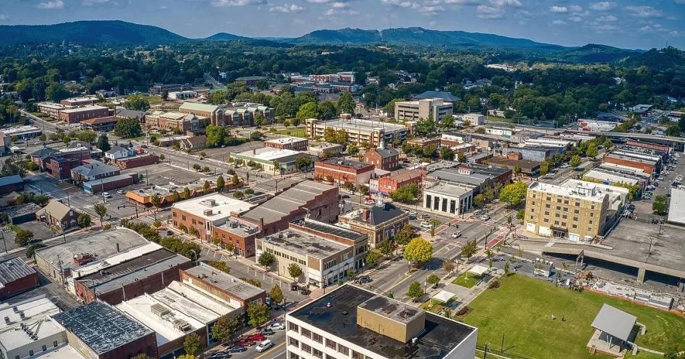 Dalton, Georgia location