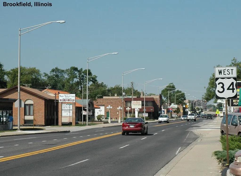 Brookfield, Illinois location