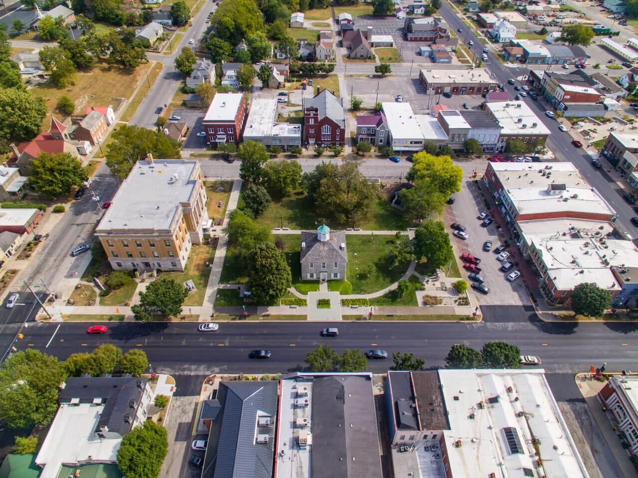 Corydon, Indiana location