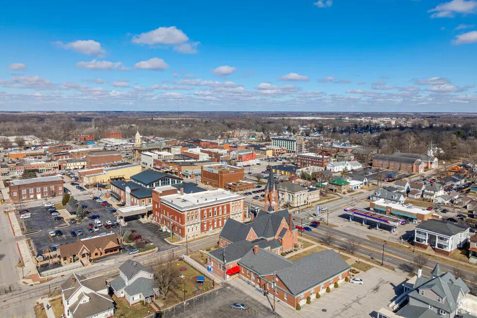 Crawfordsville, Indiana location