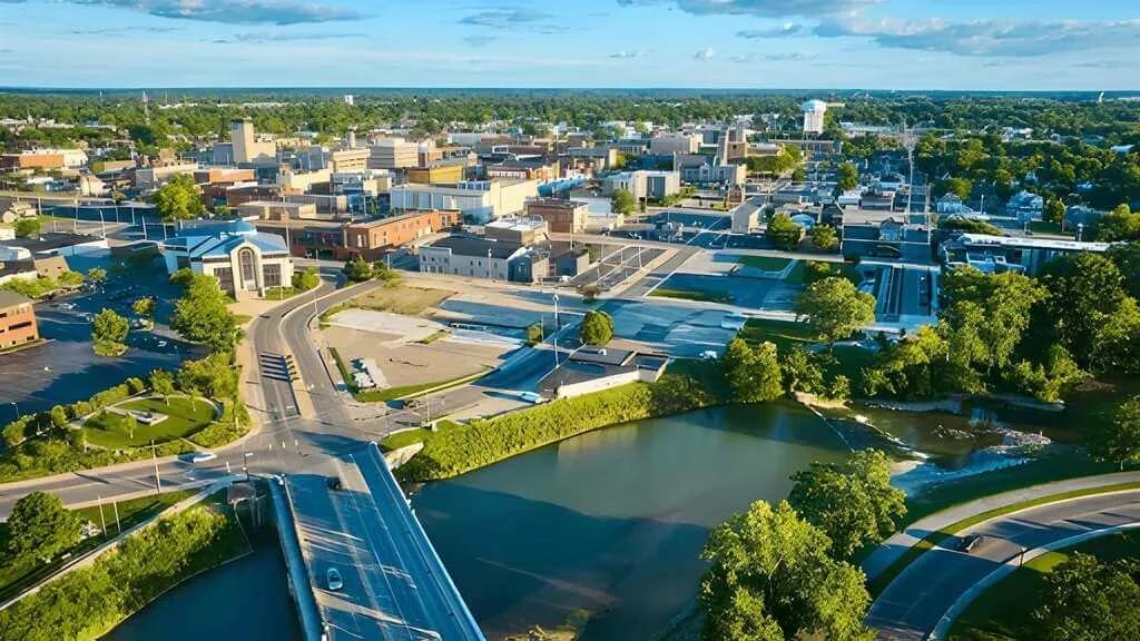 Muncie, Indiana location