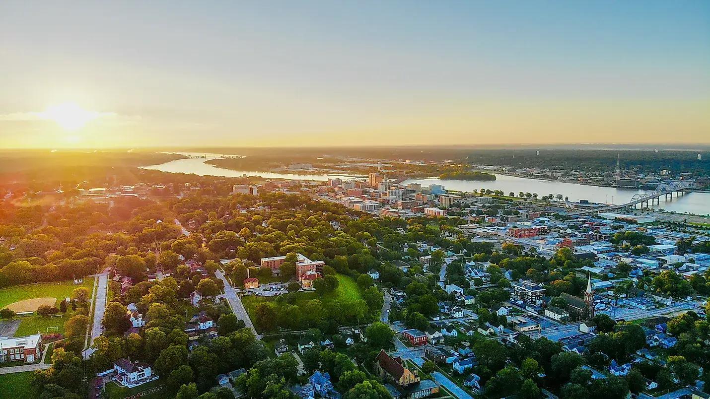 Davenport, Iowa location