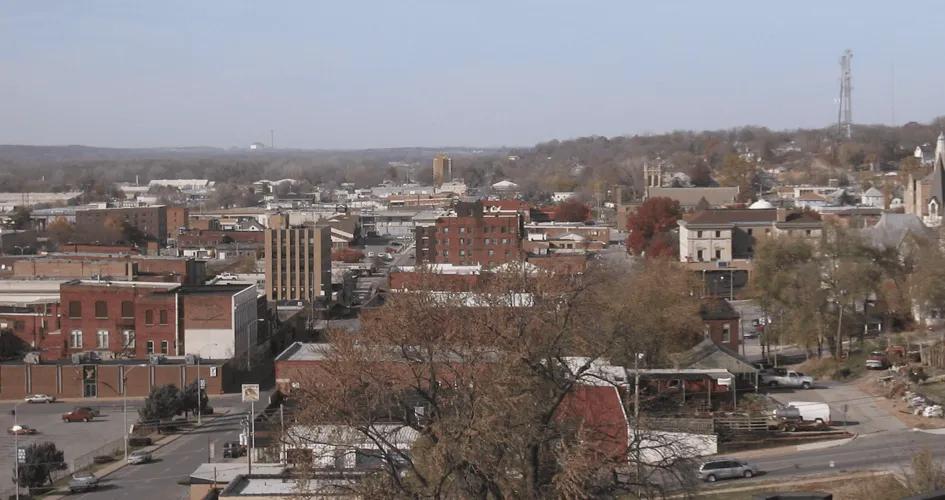 Ottumwa, Iowa location