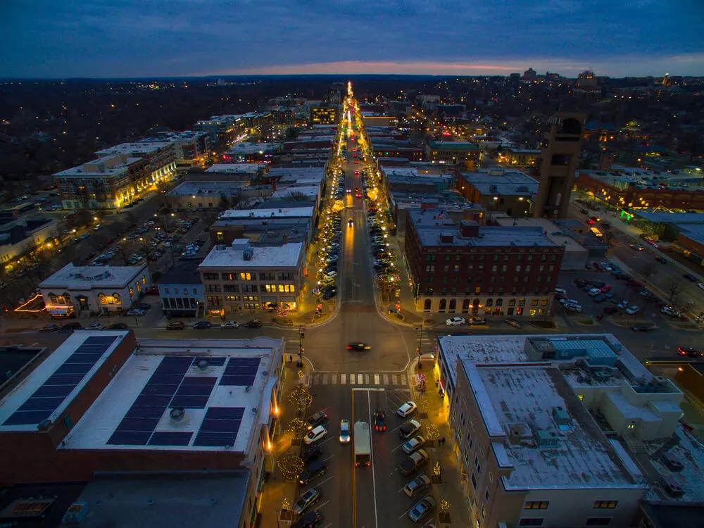 Lawrence, Kansas location