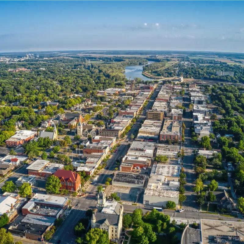 Manhattan, Kansas location