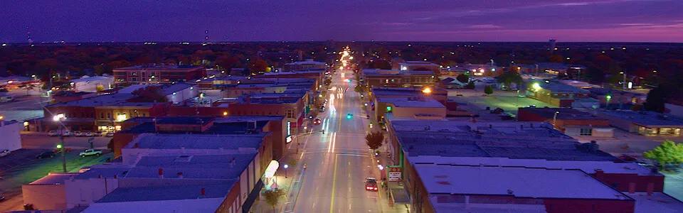 Newton, Kansas location