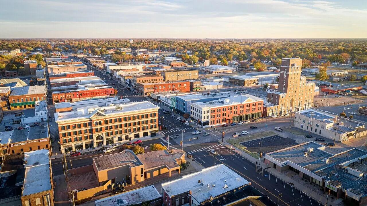 Pittsburg, Kansas location