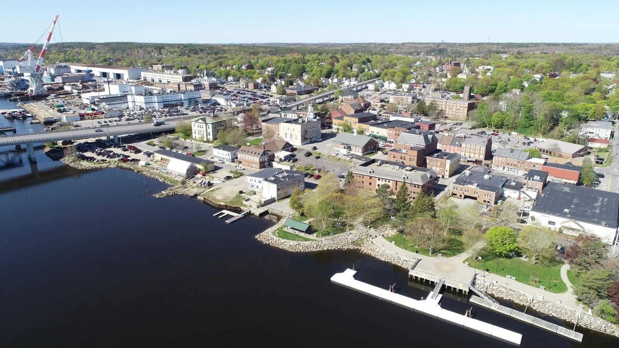Bath, Maine location