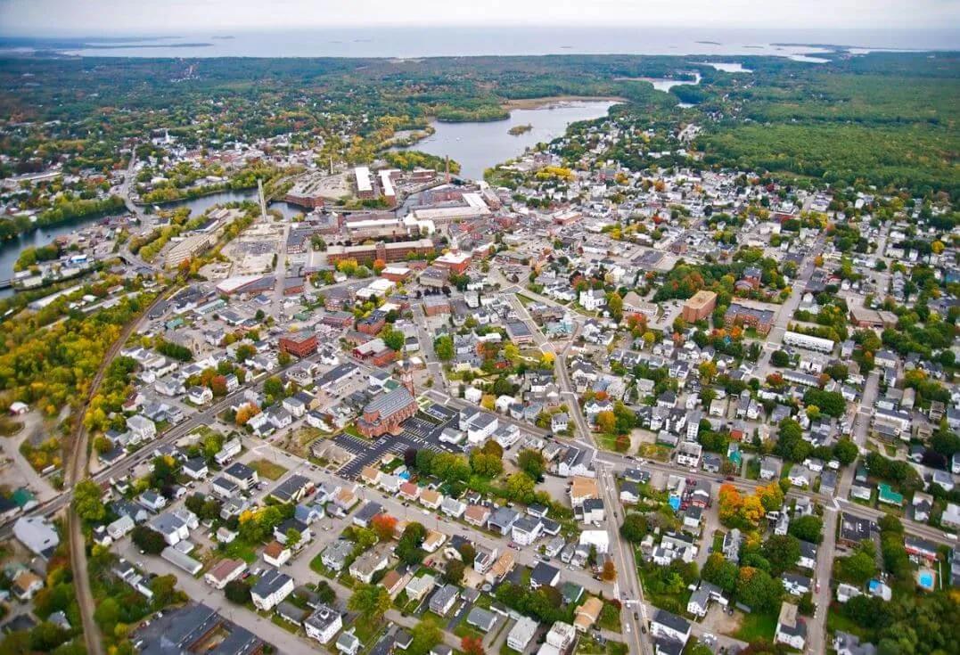Biddeford, Maine location