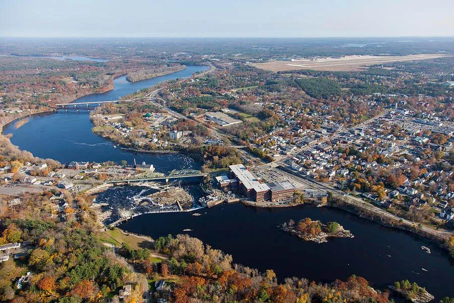 Brunswick, Maine location