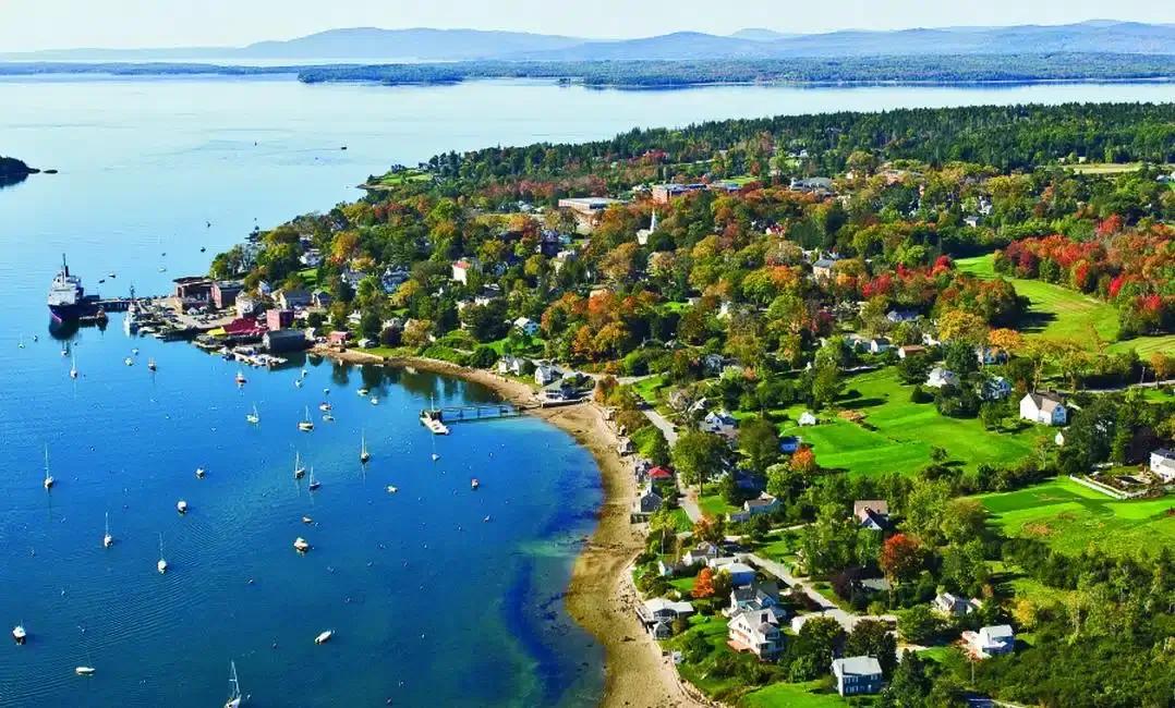 Castine, Maine location