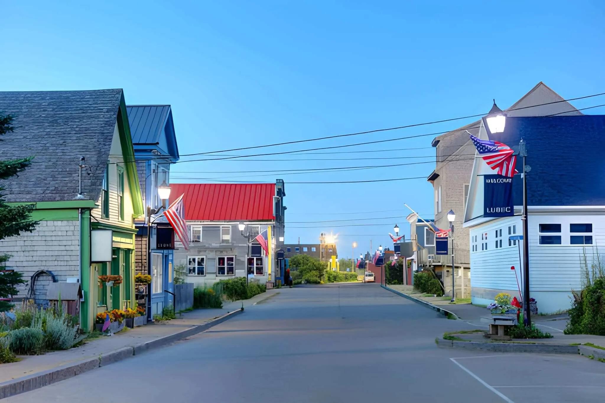 Lubec, Maine location