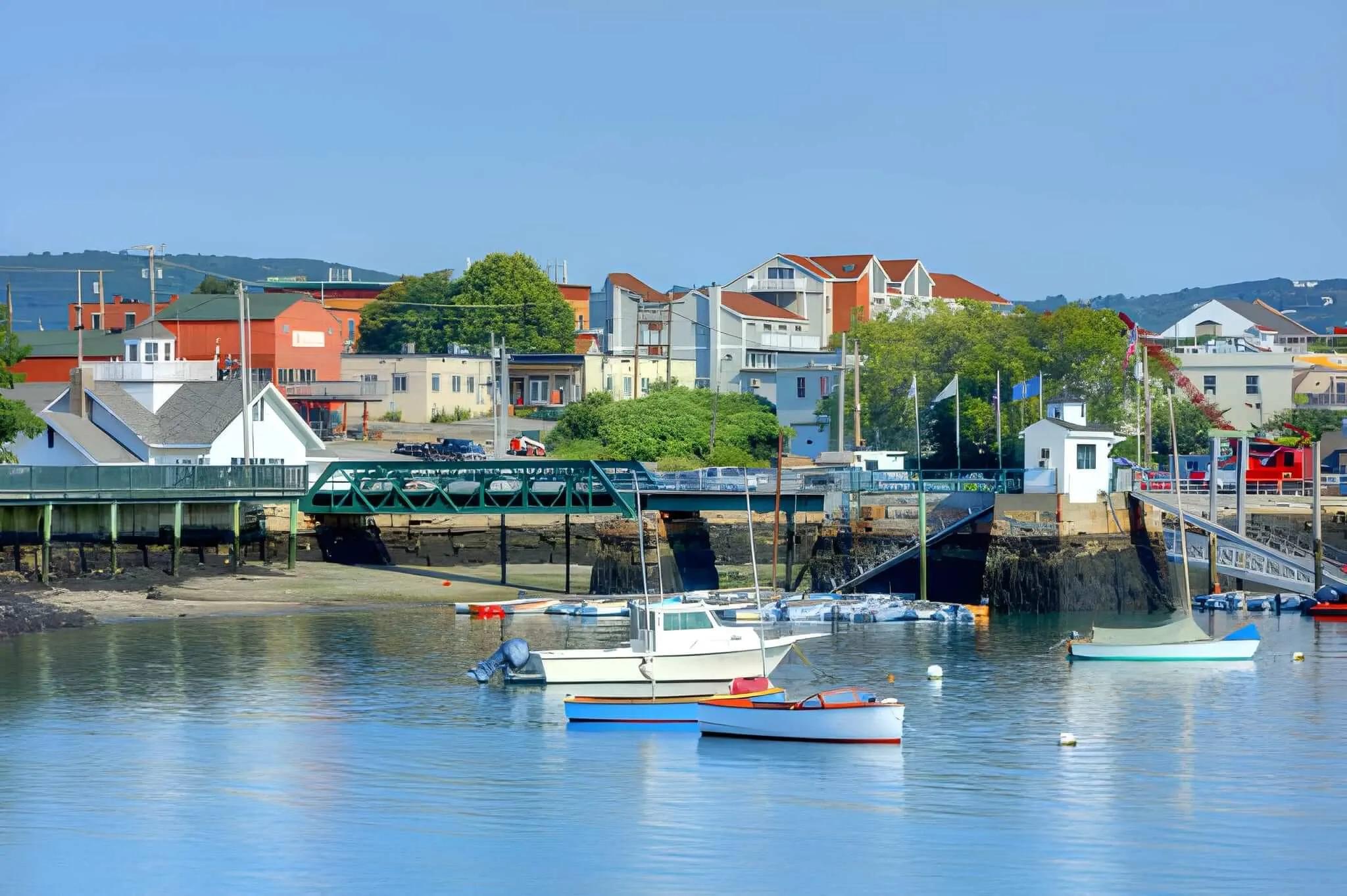 Rockland, Maine location