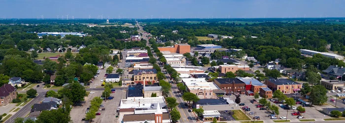 Alma, Michigan location