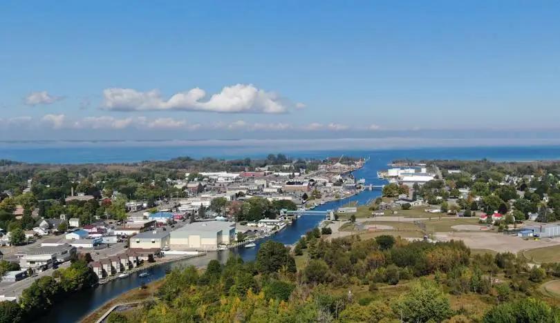 Cheboygan, Michigan location