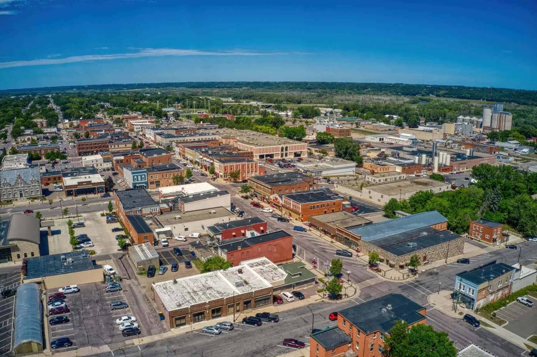 New Ulm, Minnesota location