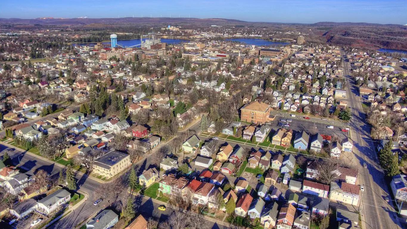 Virginia, Minnesota location