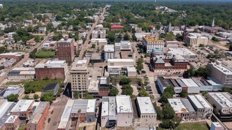 Corinth, Mississippi location