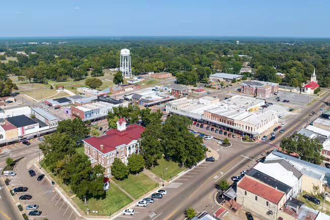 Holly Springs, Mississippi location