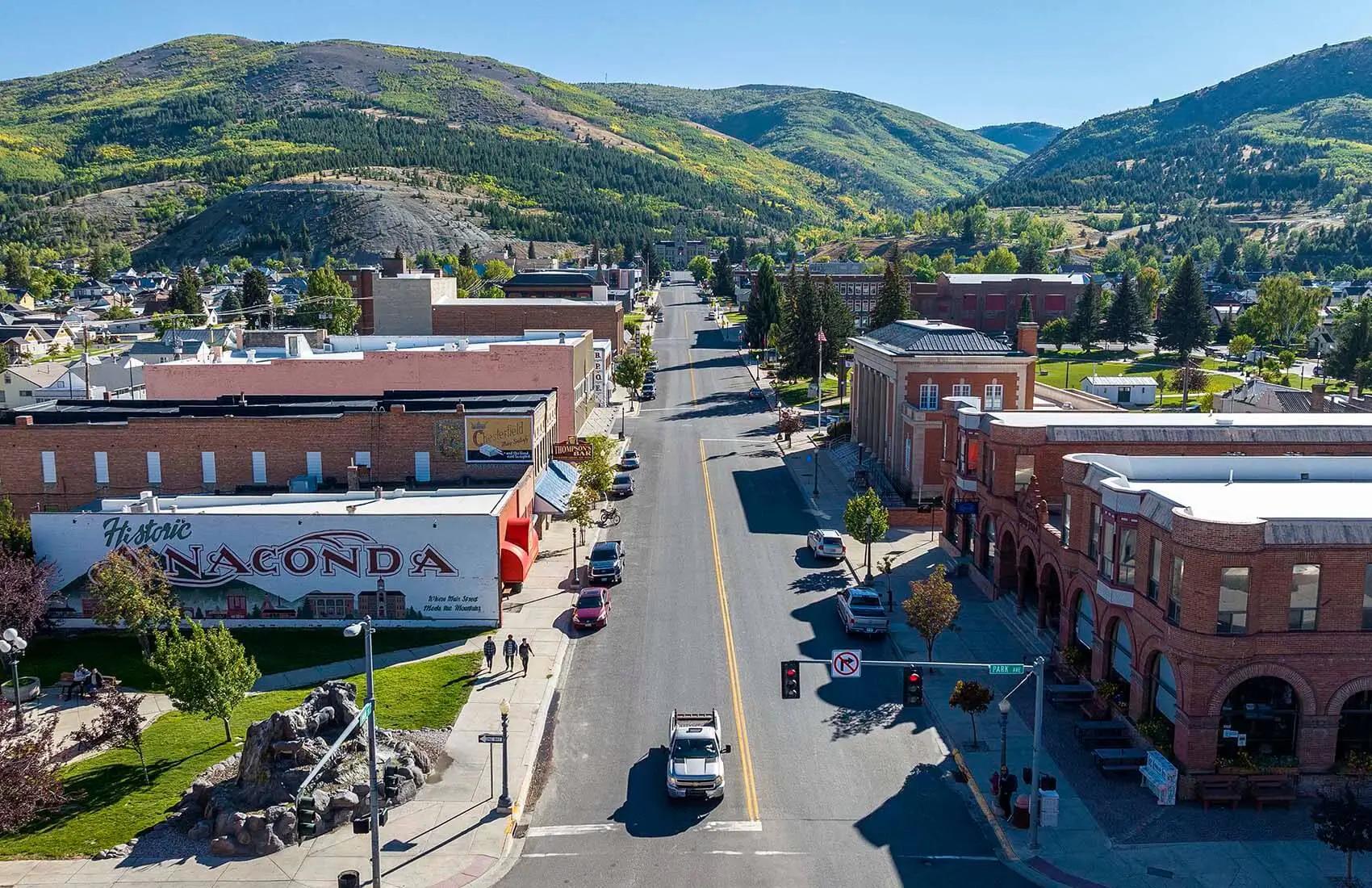 Anaconda, Montana location