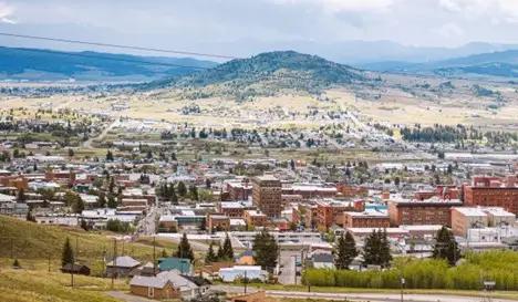 Butte, Montana location