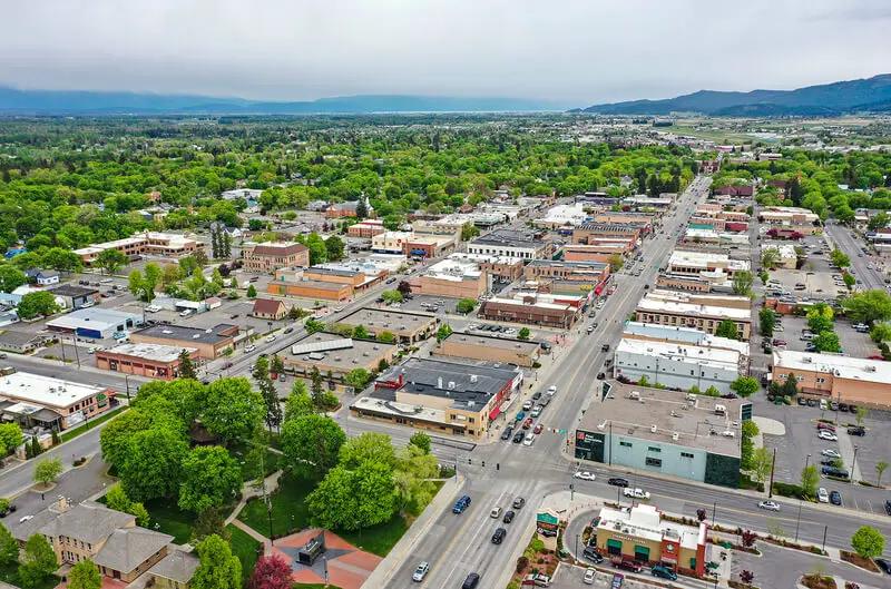 Kalispell, Montana location