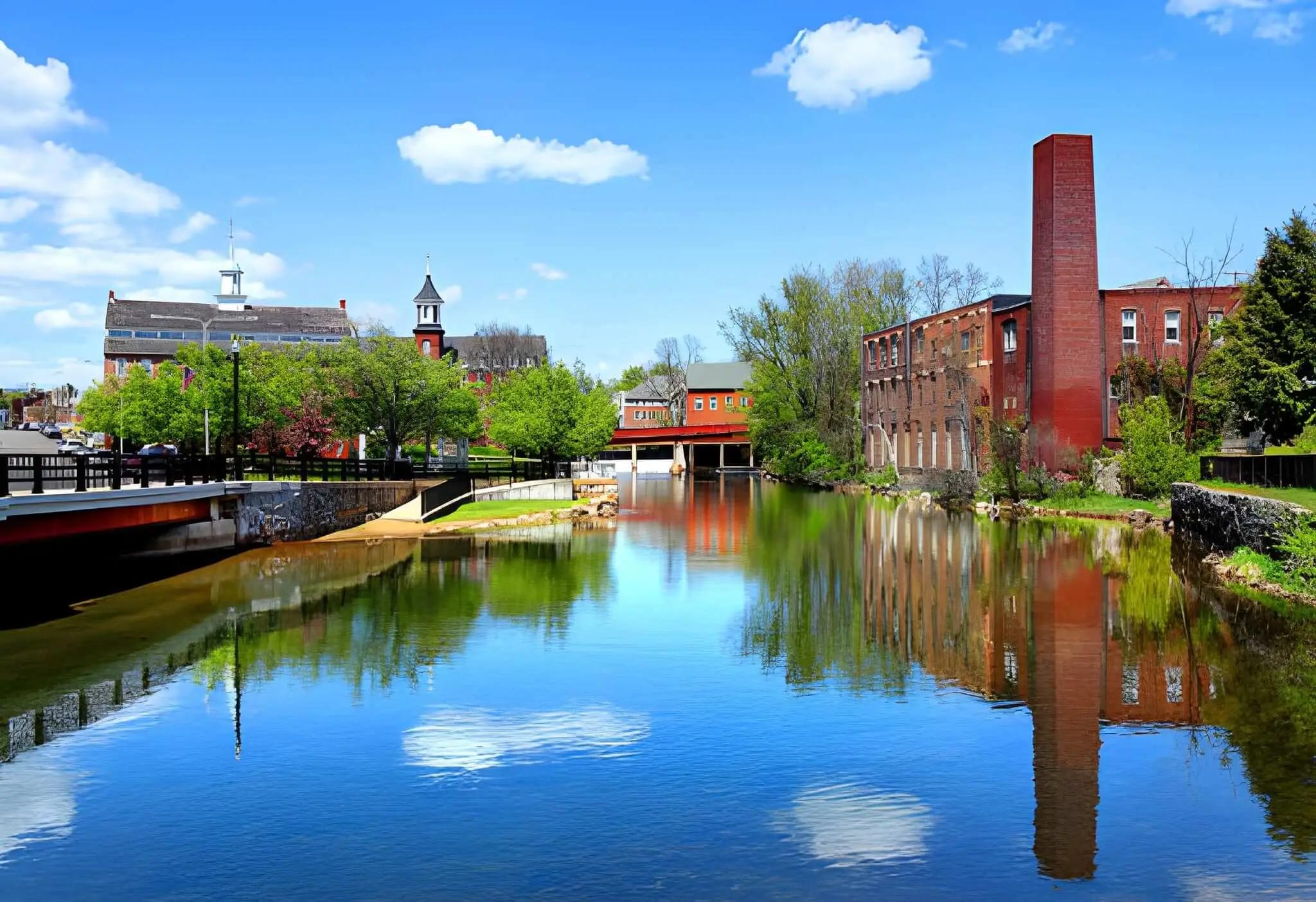 Laconia, New Hampshire location