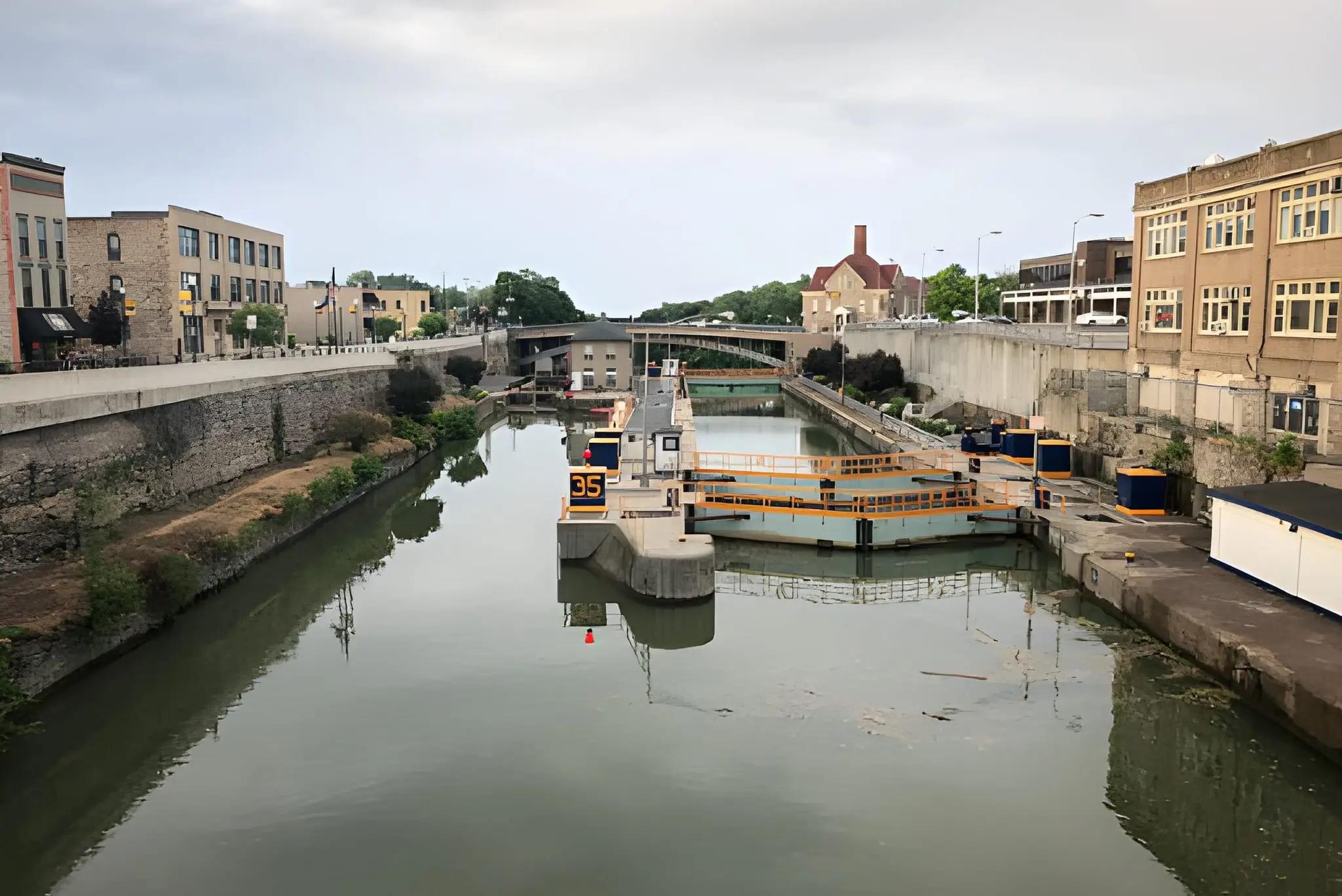 Lockport, New York location