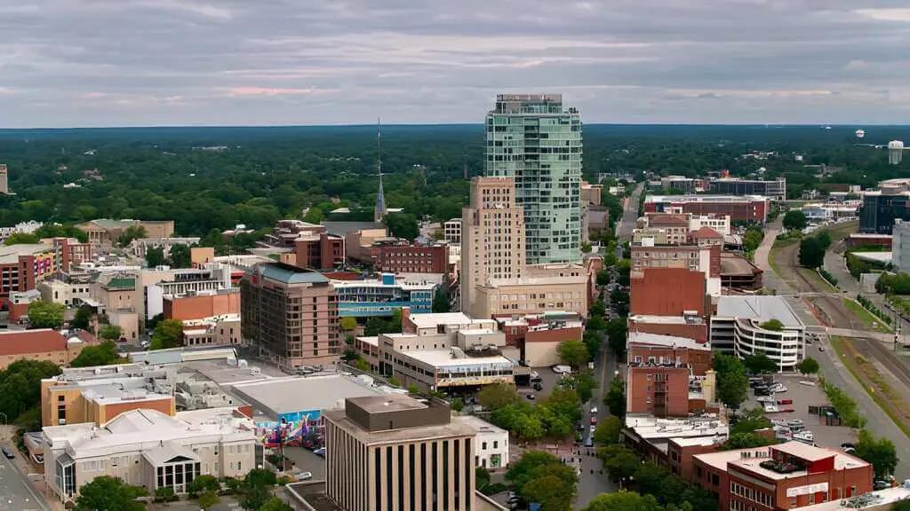 Durham, North Carolina location