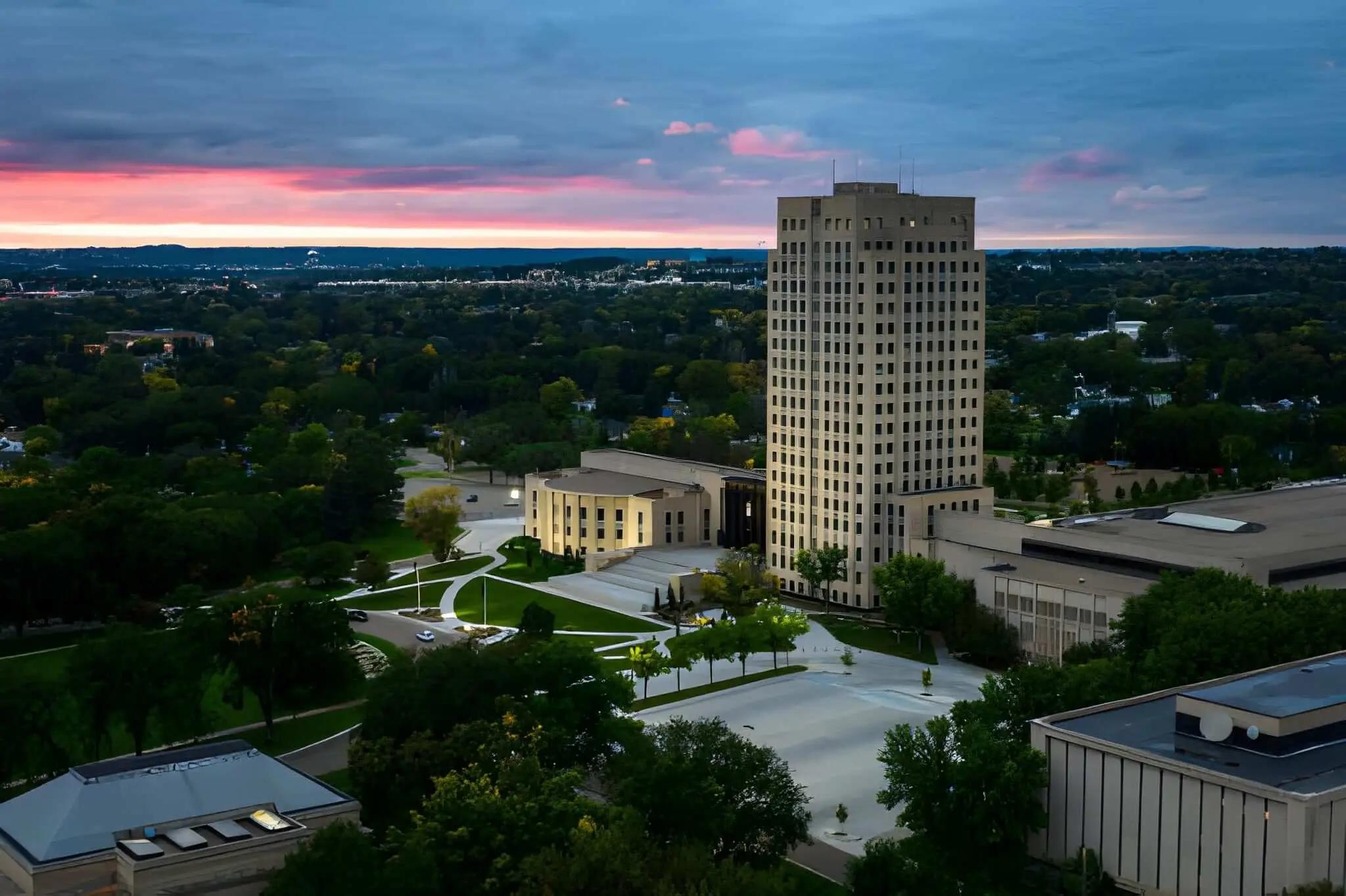 Bismarck, North Dakota location