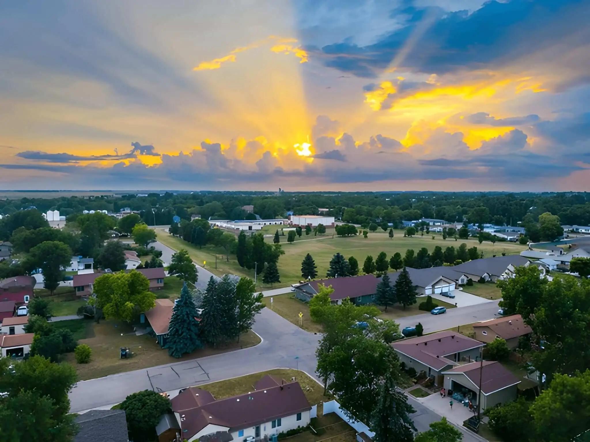 Devils Lake, North Dakota location