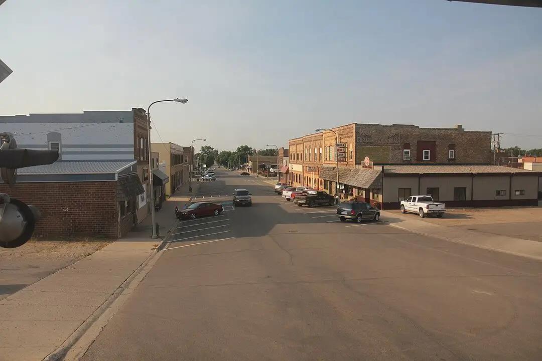 Rugby, North Dakota location