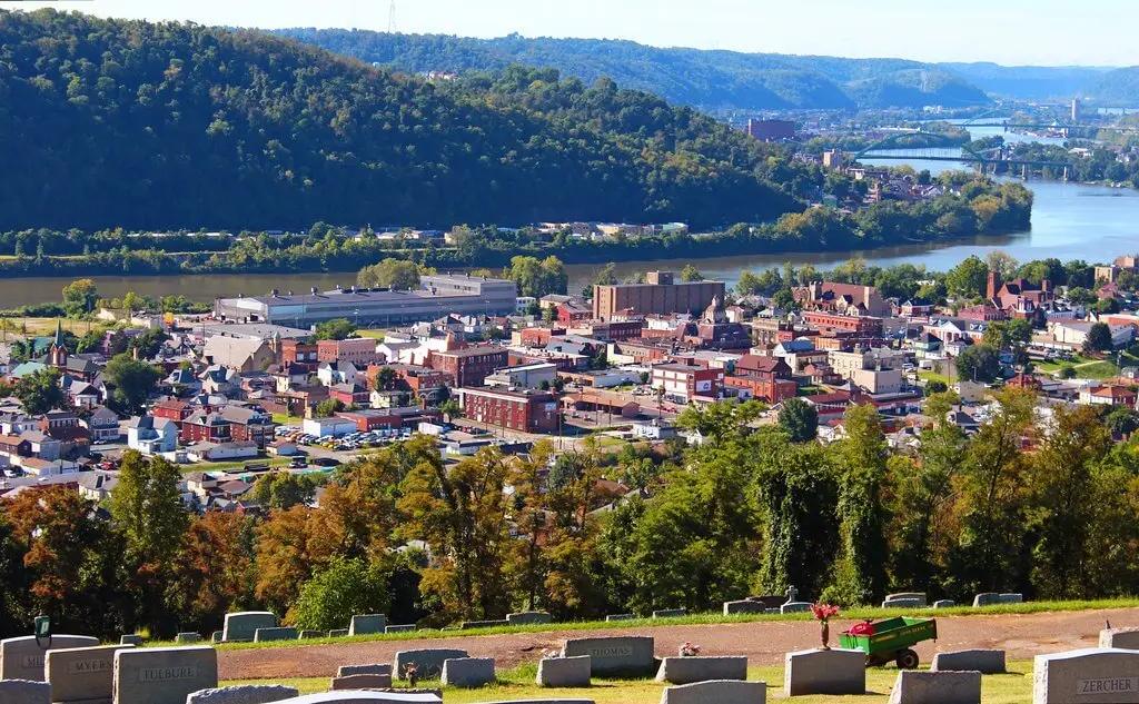 Martins Ferry, Ohio location
