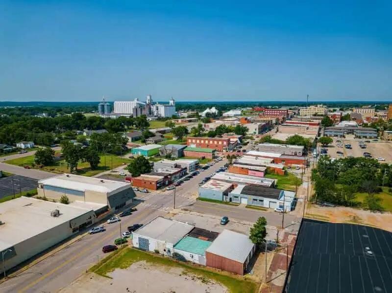 Clinton, Oklahoma location