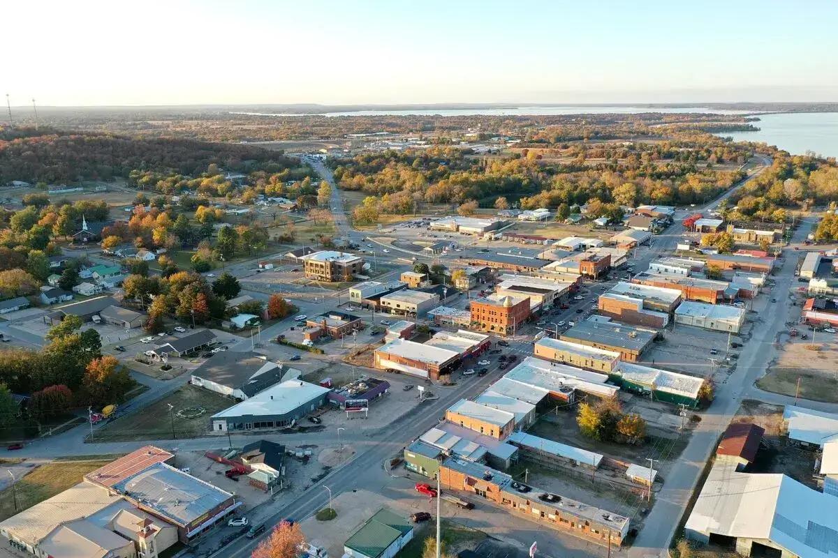 Eufaula, Oklahoma location